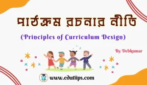 Principles of Curriculum Design