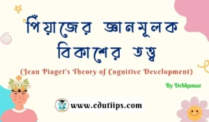 Jean Piaget's Theory of Cognitive Development