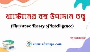 Thurstone Theory of Intelligence
