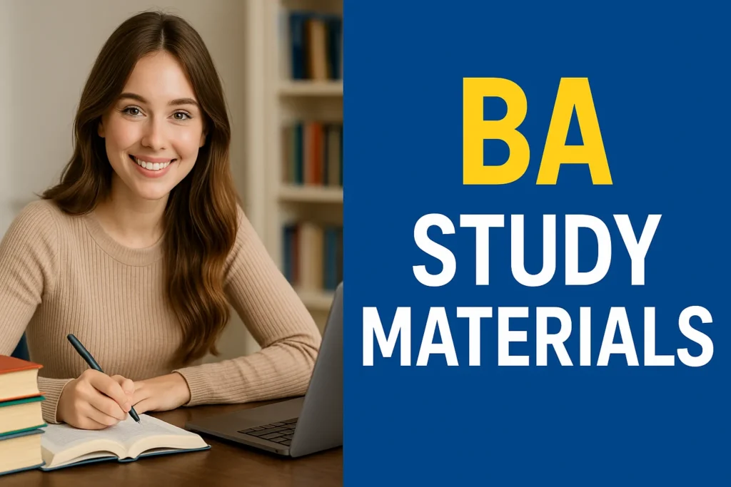 BA Study Materials