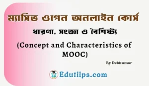 Concept and Characteristics of MOOC