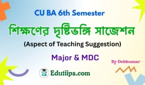 Aspect of Teaching Suggestion by Edutiips